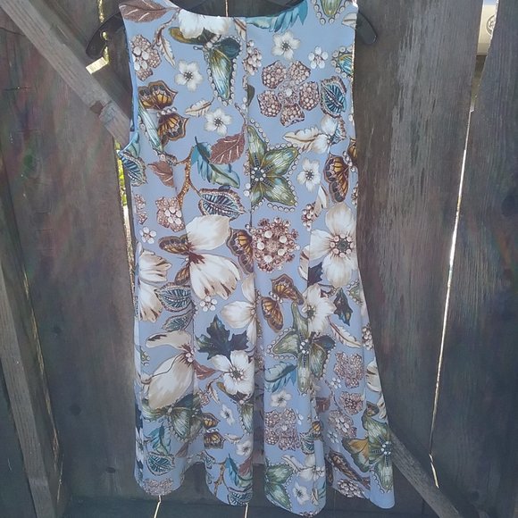 Butterfly & Jewel Print Dress - Size 12 For susloomi - Picture 6 of 13